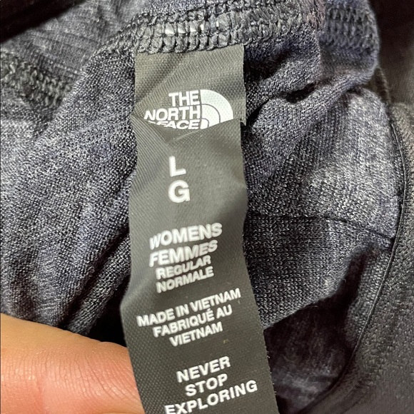 THE NORTH FACE Women's Ultra-Warm Wool Boots Tights Size L Reg In Dark Grey - Picture 5 of 7